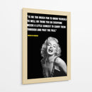 Bellamente Imperfecta - Puffy Design | Cuadro decorativo de Canvas Lab