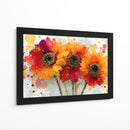 Tripleta de girasoles - DIEGO D L | Cuadro decorativo de Canvas Lab