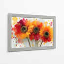 Tripleta de girasoles - DIEGO D L | Cuadro decorativo de Canvas Lab