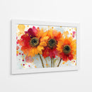 Tripleta de girasoles - DIEGO D L | Cuadro decorativo de Canvas Lab