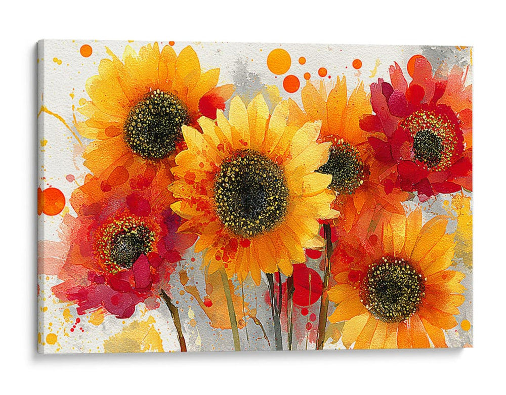 Conjunto floral - DIEGO D L | Cuadro decorativo de Canvas Lab