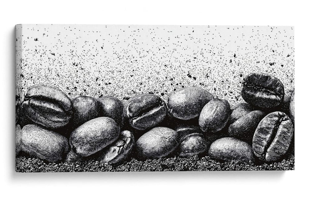 Cafeina en dibujo - DIEGO D L | Cuadro decorativo de Canvas Lab