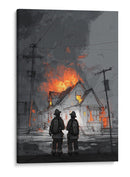 Heroes de fuego - DIEGO D L | Cuadro decorativo de Canvas Lab