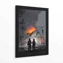 Heroes de fuego - DIEGO D L | Cuadro decorativo de Canvas Lab