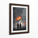 Heroes de fuego - DIEGO D L | Cuadro decorativo de Canvas Lab