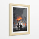Heroes de fuego - DIEGO D L | Cuadro decorativo de Canvas Lab