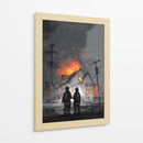 Heroes de fuego - DIEGO D L | Cuadro decorativo de Canvas Lab