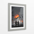 Heroes de fuego - DIEGO D L | Cuadro decorativo de Canvas Lab