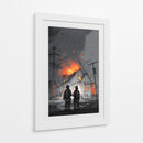 Heroes de fuego - DIEGO D L | Cuadro decorativo de Canvas Lab