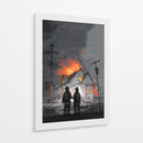 Heroes de fuego - DIEGO D L | Cuadro decorativo de Canvas Lab