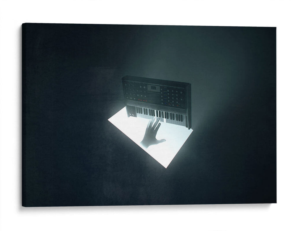 Synth square | Cuadro decorativo de Canvas Lab