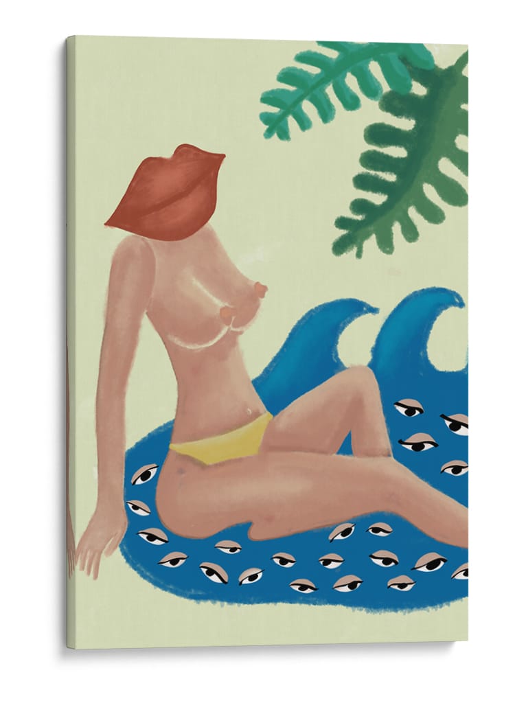 Mirada Oceánica - Puffy Design | Cuadro decorativo de Canvas Lab