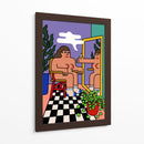 Reflejo Real - Puffy Design | Cuadro decorativo de Canvas Lab