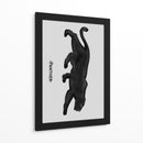 Sombra Negra - Puffy Design | Cuadro decorativo de Canvas Lab