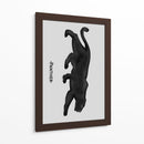 Sombra Negra - Puffy Design | Cuadro decorativo de Canvas Lab