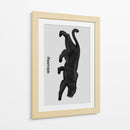 Sombra Negra - Puffy Design | Cuadro decorativo de Canvas Lab