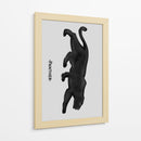 Sombra Negra - Puffy Design | Cuadro decorativo de Canvas Lab