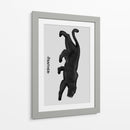 Sombra Negra - Puffy Design | Cuadro decorativo de Canvas Lab