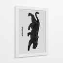 Sombra Negra - Puffy Design | Cuadro decorativo de Canvas Lab