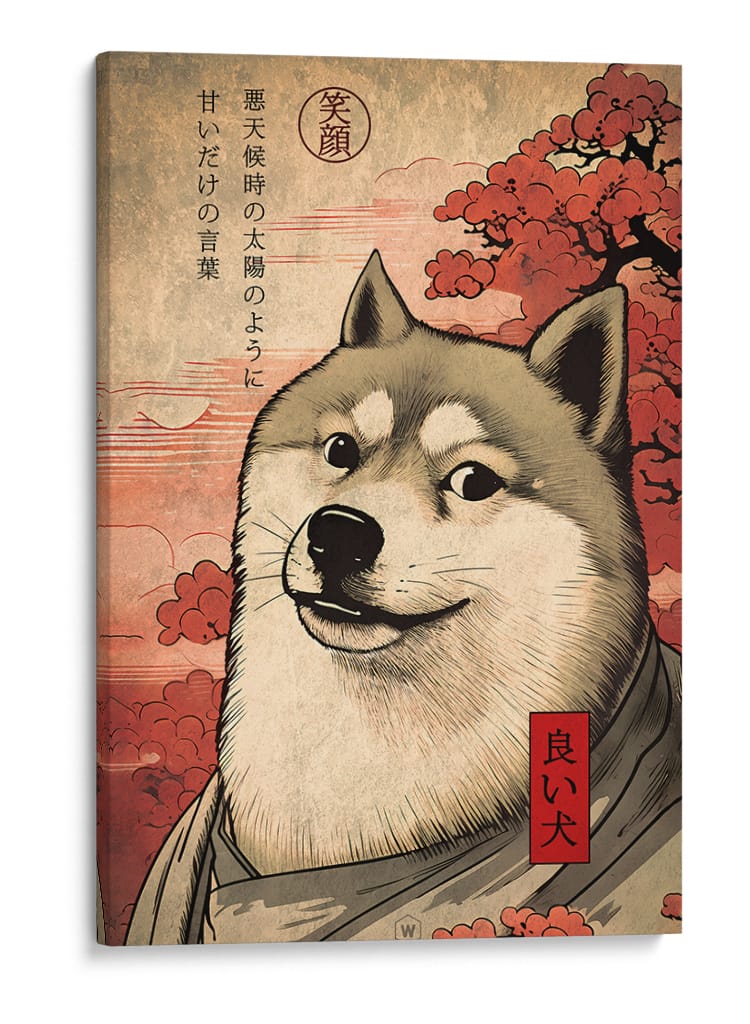 El Noble Doge. - Puffy Design | Cuadro decorativo de Canvas Lab