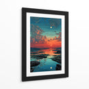 Atardecer - DIEGO D L | Cuadro decorativo de Canvas Lab