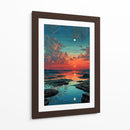 Atardecer - DIEGO D L | Cuadro decorativo de Canvas Lab