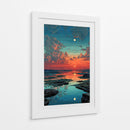 Atardecer - DIEGO D L | Cuadro decorativo de Canvas Lab