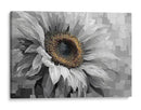 Girasol gris - DIEGO D L | Cuadro decorativo de Canvas Lab