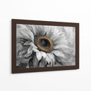 Girasol gris - DIEGO D L | Cuadro decorativo de Canvas Lab