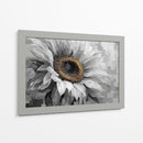 Girasol gris - DIEGO D L | Cuadro decorativo de Canvas Lab