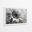 Girasol gris - DIEGO D L | Cuadro decorativo de Canvas Lab
