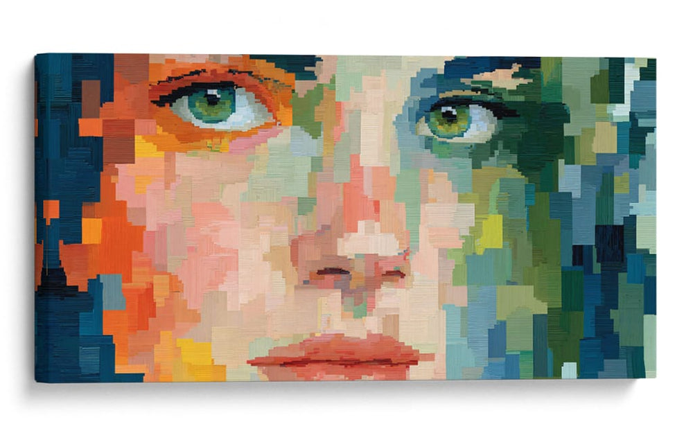 Mirada profunda - DIEGO D L | Cuadro decorativo de Canvas Lab