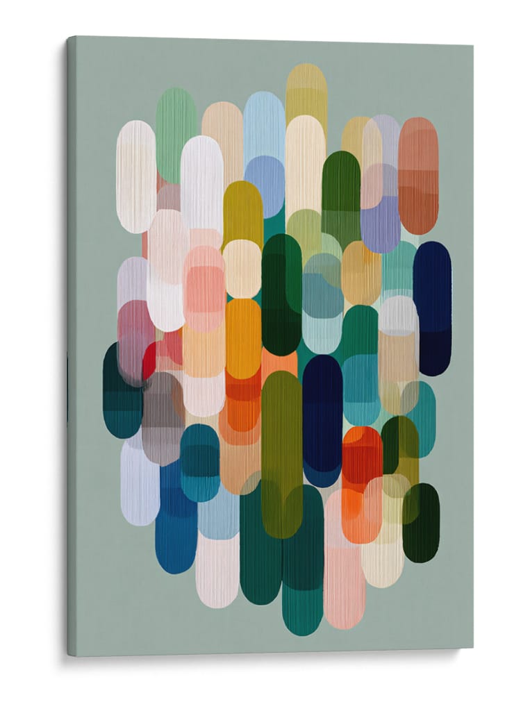 Multicolores II - DIEGO D L | Cuadro decorativo de Canvas Lab
