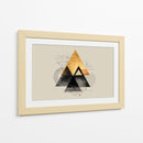 Piramide dorada - DIEGO D L | Cuadro decorativo de Canvas Lab