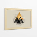 Piramide dorada - DIEGO D L | Cuadro decorativo de Canvas Lab