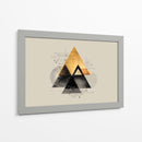 Piramide dorada - DIEGO D L | Cuadro decorativo de Canvas Lab