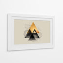 Piramide dorada - DIEGO D L | Cuadro decorativo de Canvas Lab