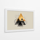 Piramide dorada - DIEGO D L | Cuadro decorativo de Canvas Lab