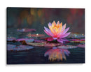 Loto en lago - DIEGO D L | Cuadro decorativo de Canvas Lab