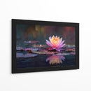 Loto en lago - DIEGO D L | Cuadro decorativo de Canvas Lab