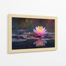 Loto en lago - DIEGO D L | Cuadro decorativo de Canvas Lab