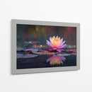 Loto en lago - DIEGO D L | Cuadro decorativo de Canvas Lab