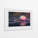 Loto en lago - DIEGO D L | Cuadro decorativo de Canvas Lab