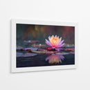 Loto en lago - DIEGO D L | Cuadro decorativo de Canvas Lab