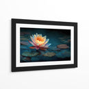 Flor en lago - DIEGO D L | Cuadro decorativo de Canvas Lab