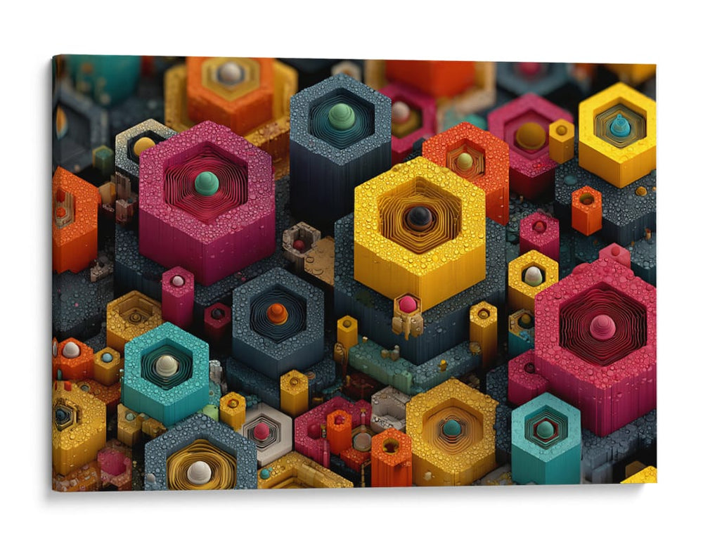 Plataformas - DIEGO D L | Cuadro decorativo de Canvas Lab