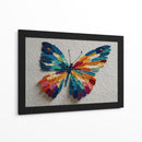 Mariposa de pinceladas - DIEGO D L | Cuadro decorativo de Canvas Lab