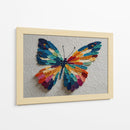 Mariposa de pinceladas - DIEGO D L | Cuadro decorativo de Canvas Lab