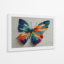 Mariposa de pinceladas - DIEGO D L | Cuadro decorativo de Canvas Lab