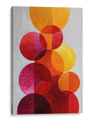 Círculos cálidos  - DIEGO D L | Cuadro decorativo de Canvas Lab